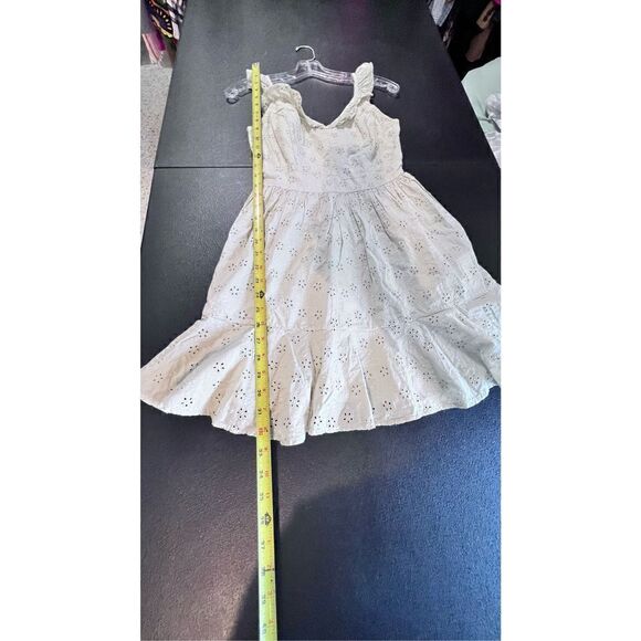 GUESS GREEN SHARON EYELET MINI DRESS SIZE XS NEW  P1-86 - Picture 8 of 13